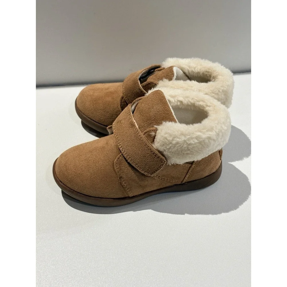 Weestep Baby Chestnut Strap Boots‎ Size 8 NWOT